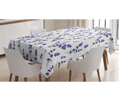 Watercolor Art Plant Tablecloth
