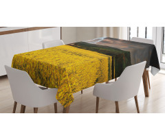 Thunderstorm over Meadow Tablecloth