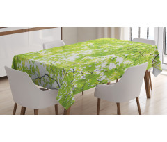 Nature Summertime Green Tablecloth