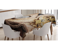 Voyage Theme Lifestyle Tablecloth