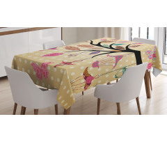 Vintage Boho Tree Tablecloth