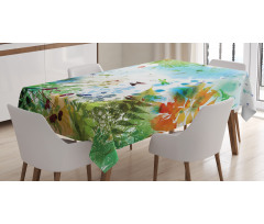 Flourishing Nature Tablecloth