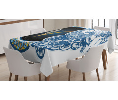 Astrology Aries Sign Tablecloth