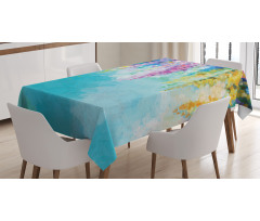 Landscape Spring Tablecloth