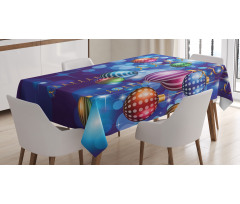 Happy New Year Party Tablecloth