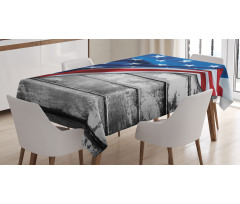 Antique Country Flag Tablecloth