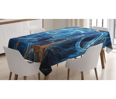 Science Ficton Digital Tablecloth