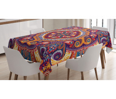 Flower Rug Tablecloth