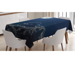 Moon and Stars Tablecloth
