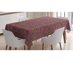 Leaves Eastern Tablecloth