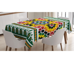 Vibrant Pattern Tablecloth