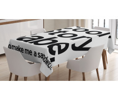 Cool Story Babe Sarcasm Tablecloth