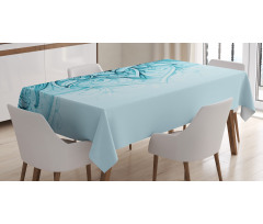 Ornamental Lace Tablecloth