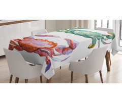 Sea Animals Theme Tablecloth