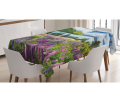 Lake Floral Petals Tablecloth