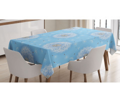 Spring Romantic Design Tablecloth
