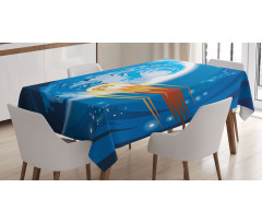 Planet Galaxy Cosmos Tablecloth