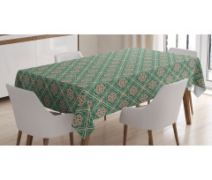 Floral Eastern Tablecloth