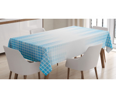 Geometric Squared Design Tablecloth