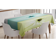 Different Daisy Flower Tablecloth