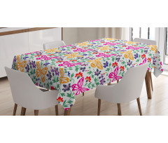 Vibrant Summer Blooms Tablecloth