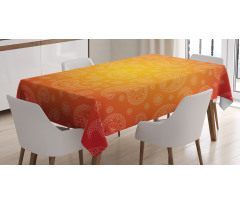 Ombre Floral Tablecloth