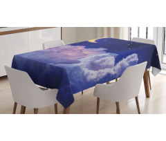 Stars in the Night Cosmic Tablecloth