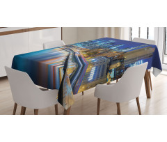 View of New York City Tablecloth
