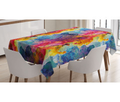 Seamless Abstract Art Tablecloth