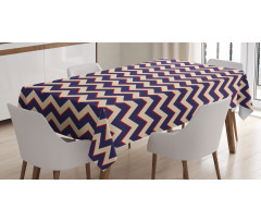 Zigzag Modern Lines Tablecloth