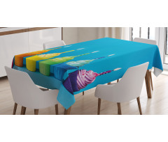 Cupcakes Party Food Tablecloth