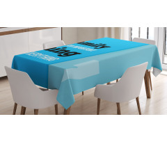 Family Writing Tablecloth