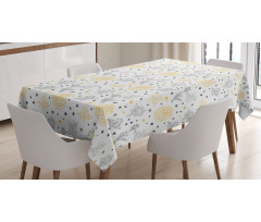 Roses Flowers Tablecloth