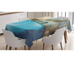 Spa Resort Relaxing Tablecloth