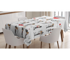 Couple on Clouds Tablecloth