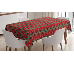 Christmas Shapes Tablecloth