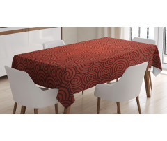 Spirals Chinese New Year Tablecloth