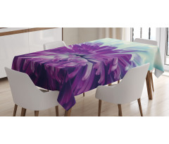 Blooming Floral Motifs Tablecloth