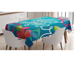 Funk Buds Speckles Tablecloth