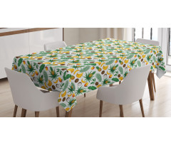 Coconut Pineapple Tablecloth