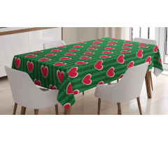 Love Pattern Tablecloth
