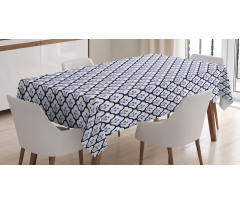 Delftware Scales Design Tablecloth