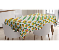 Pineapples Sunglasses Tablecloth