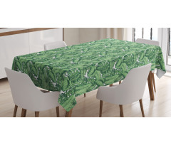 Plantain Leaves Tablecloth