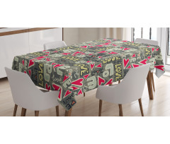 Hearty Love Art Tablecloth