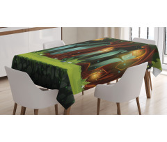Mystical Woodland Tablecloth