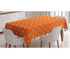 Exotic Wildlife Pattern Tablecloth