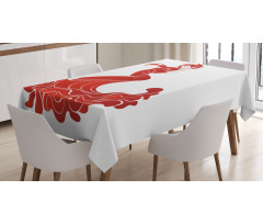 European Folklore Ethnic Tablecloth