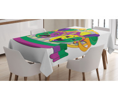 Comedy and Tragedy Tablecloth