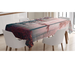 Autumn Fall Nature Woods Tablecloth
